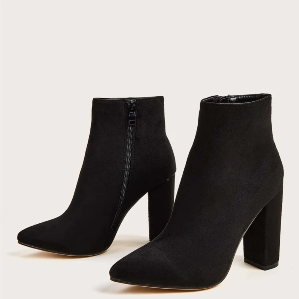 Black booties